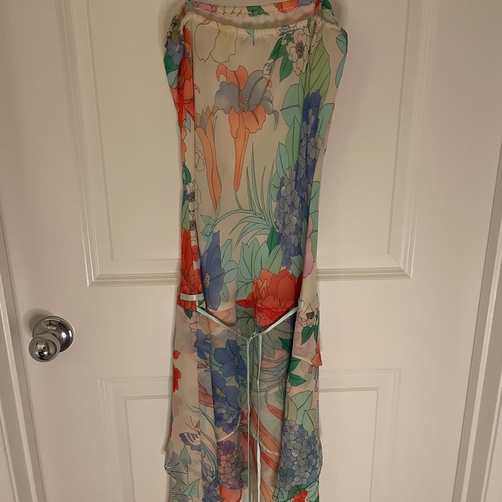 Meghan Noland Floral Midi Dress